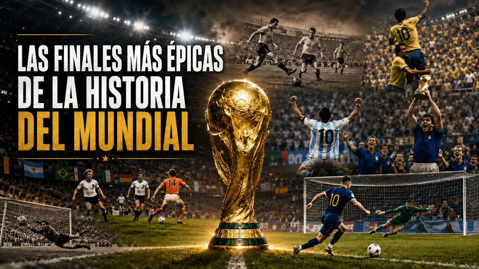 Finales históricas y épicas del mundial de fútbol