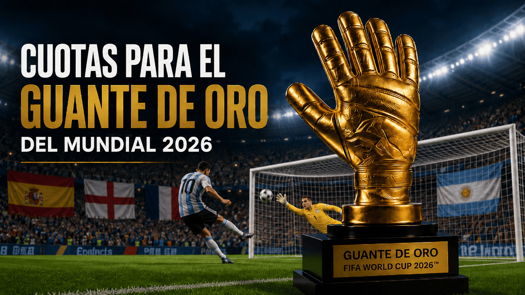 Guante de Oro Mundial 2026 · cuotas y candidatos al mejor portero del torneo