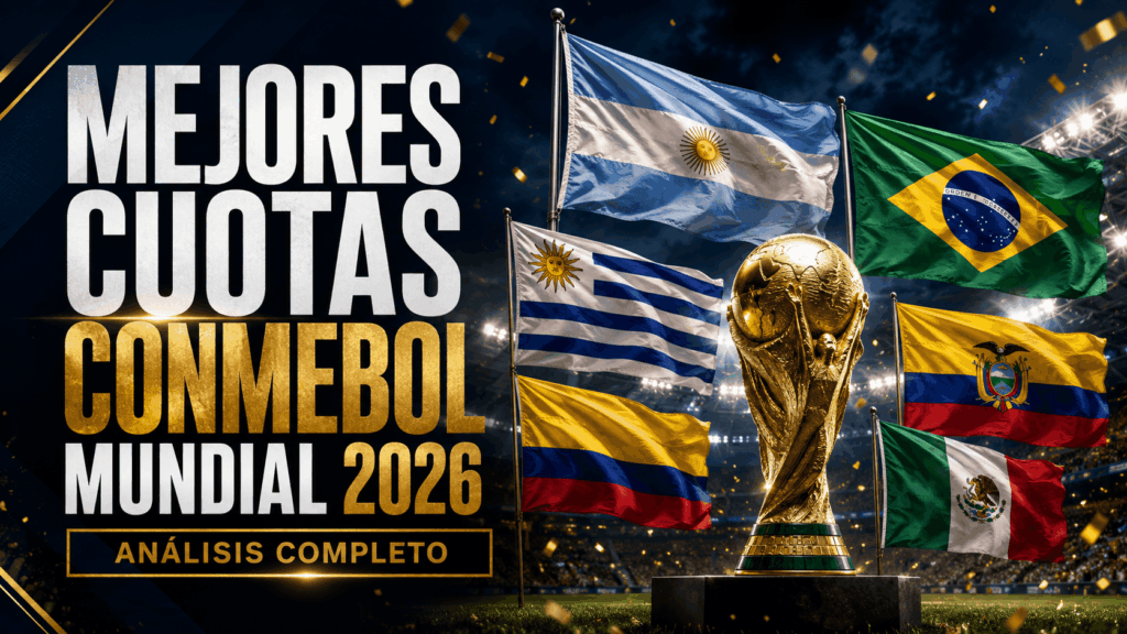 cuotas conmebol mundial 2026